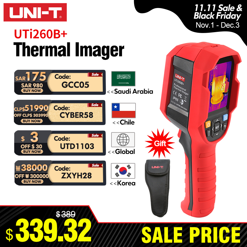 Thermal Imaging Camera Pcb Repair - UNI-T UTI260B UTI260A Termocamera 256X192 Pixel