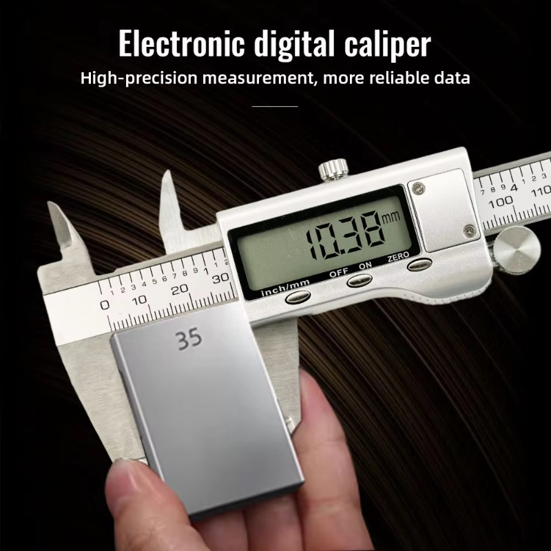 Digital Caliper 150Mm Stainless Steel - Calibro digitale da 6 pollici (150