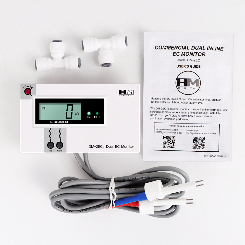 Ph Meter Digital Water Tester - Tester digitale della qualità dell'acqua Doppia