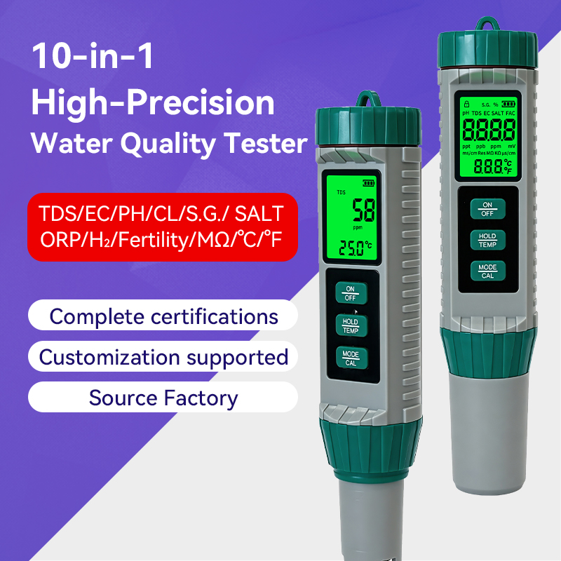 Nuovo Misuratore PH 10 in 1, M - Ph Meter Digital Water Tester recensione e prezzo