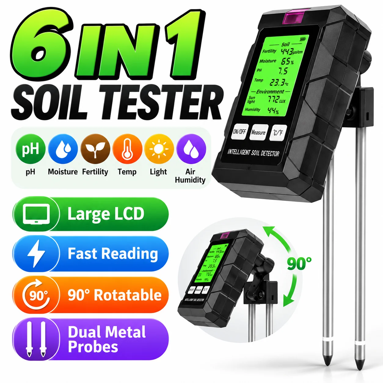 Misuratore digitale del terren - Ph Meter Digital Water Tester recensione e prezzo