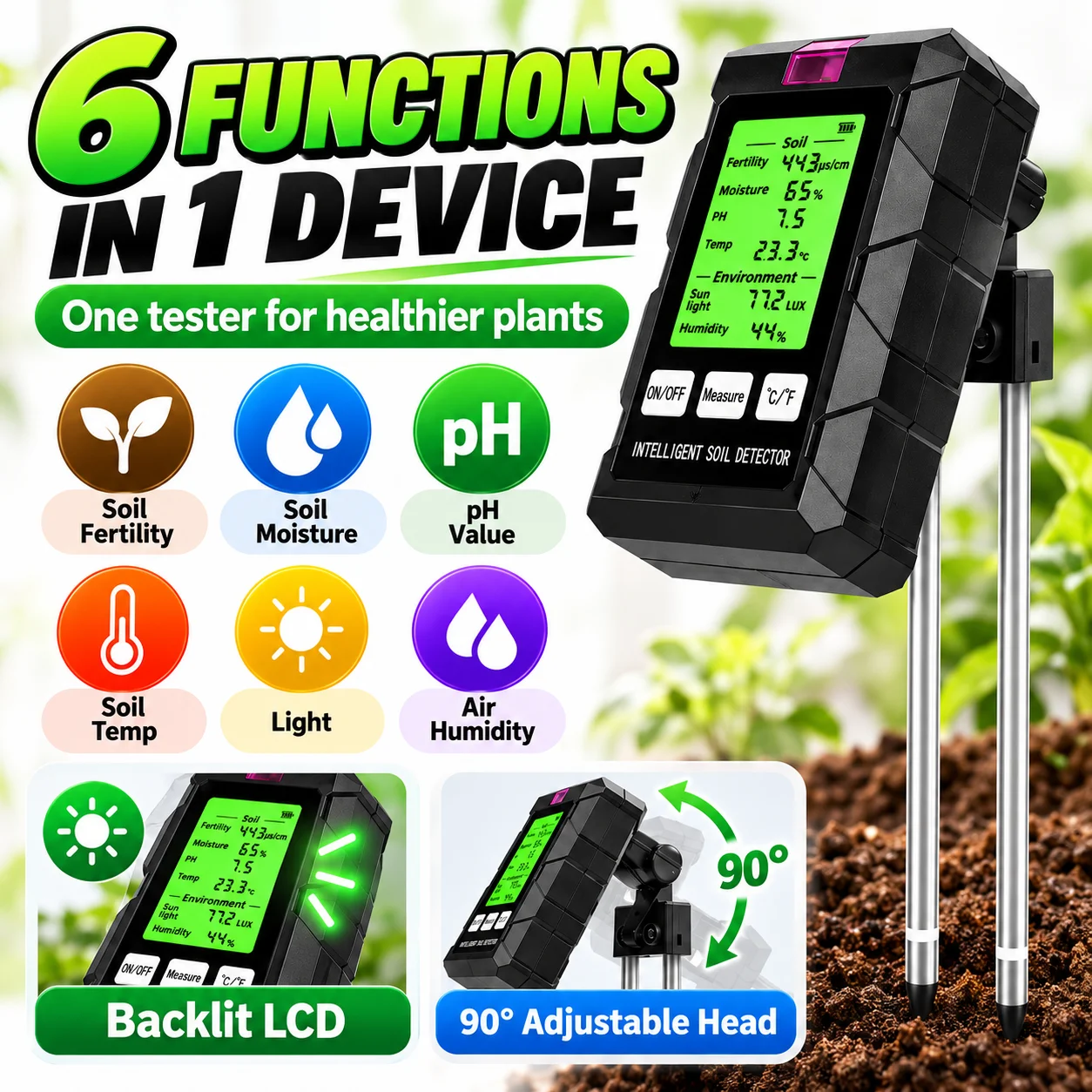 Misuratore digitale del terren - Ph Meter Digital Water Tester recensione e prezzo