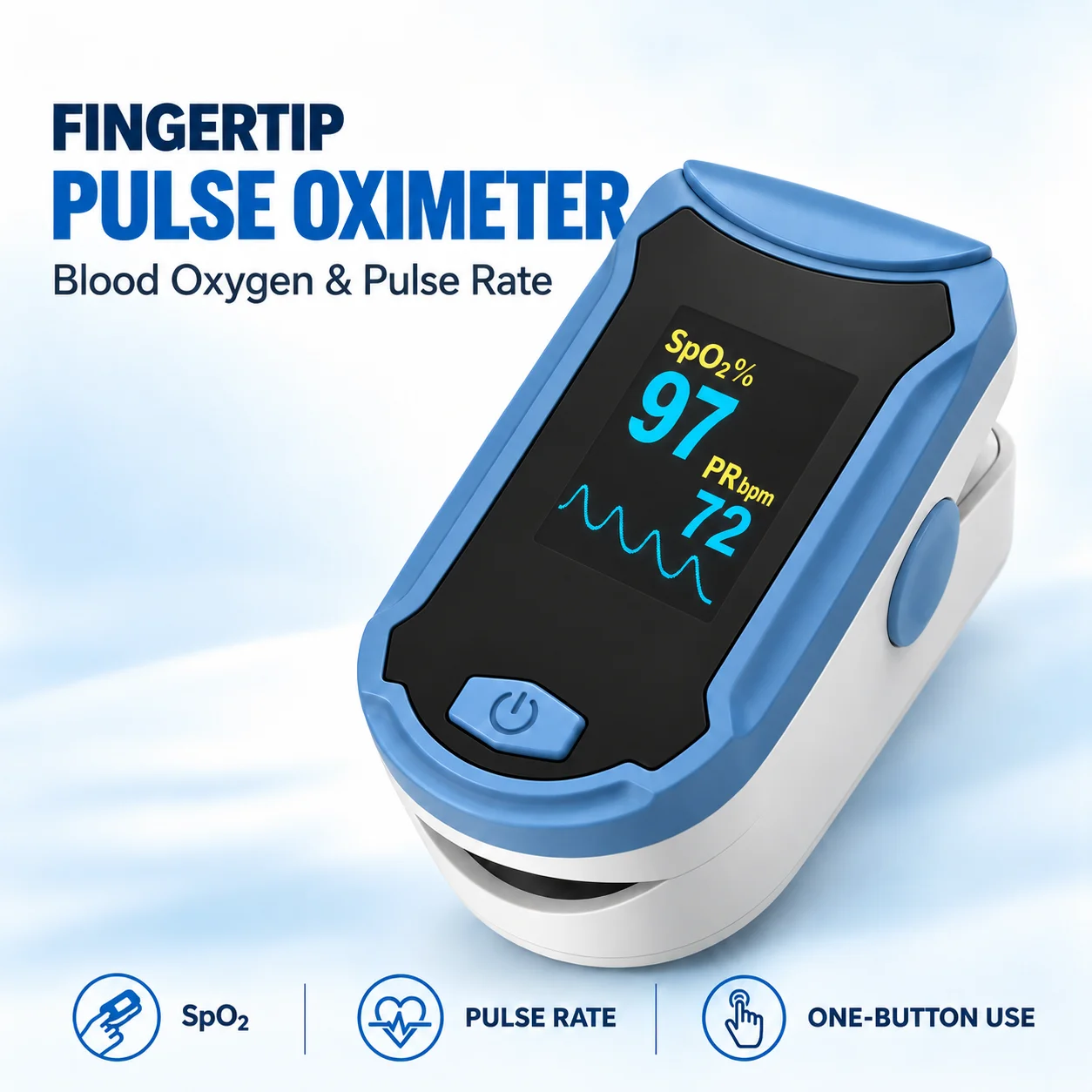 Ossimetro da dito per la misur - Pulse Oximeter Fingertip Rechargeable recensione e prezzo